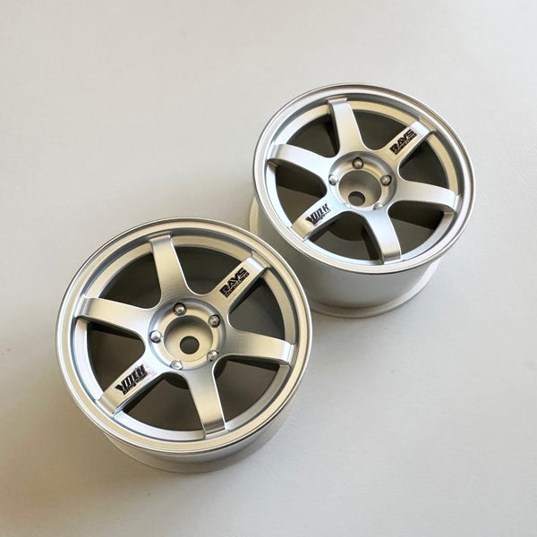 VOLK RACING TE37 TE-37 TE37SL 5mm 8mm Matte Silver RAYS 1-10 DRIFT RIM ...
