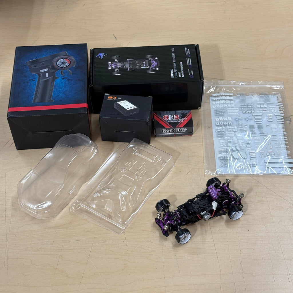 RW00SR READY TO RUN - RTR w- GR86 Unpainted Body 1-24 RC DRIFT CAR