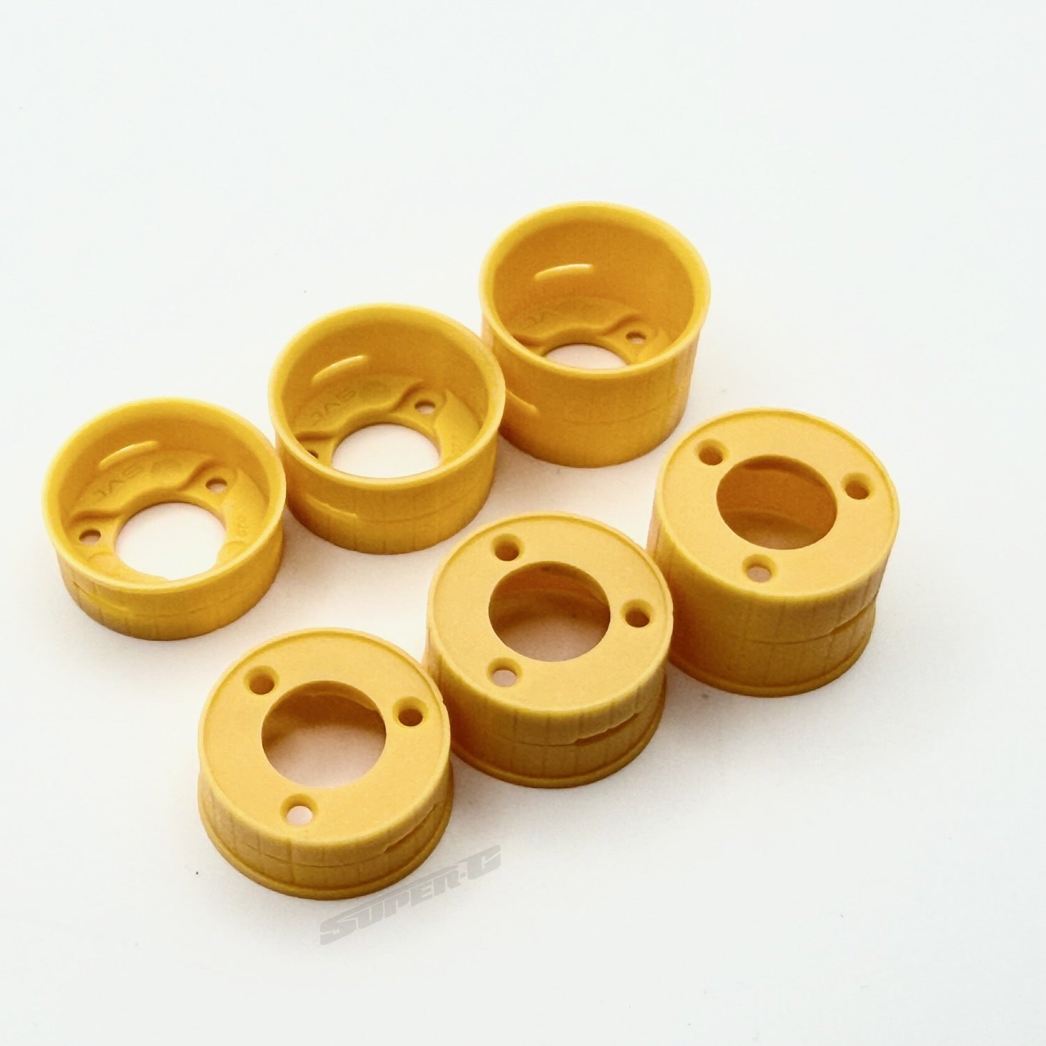 DAS Speed D20 Yellow Rims for 1/28 Mini-Z (AWD RWD 2WD) Wheels [DAS Speed] DAS-0011-20-085 DAS-0011-20-110 DAS-0011-20-140