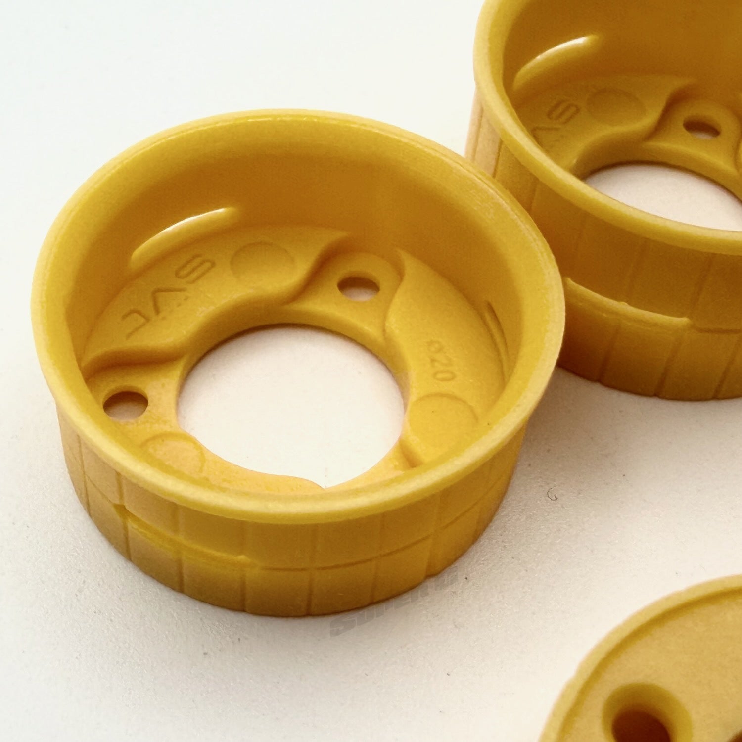 DAS Speed D20 Yellow Rims for 1/28 Mini-Z (AWD RWD 2WD) Wheels [DAS Speed] DAS-0011-20-085 DAS-0011-20-110 DAS-0011-20-140