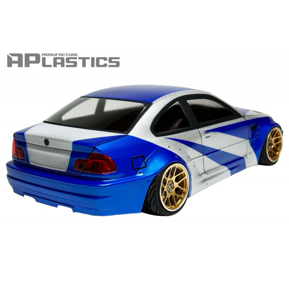 BMW E46 1-10 M3 Pandem Rocket Bunny Body Set [APlastics] E46P – Super-G R/C  Drift Arena