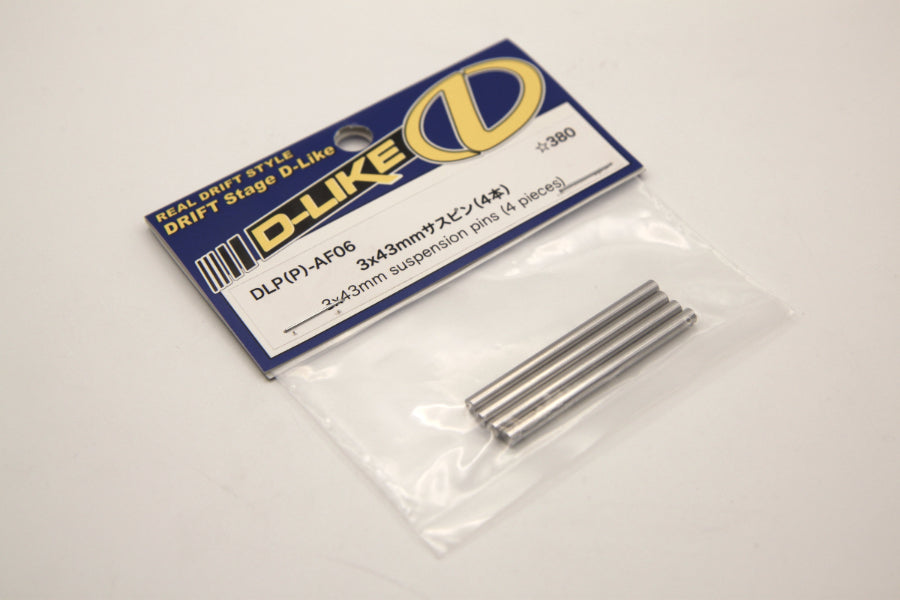 3x43mm Suspension Pins (4 PCS) [D-LIke] DLP(P)-AF06