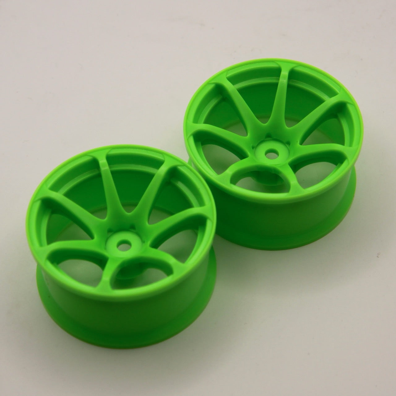 Advan AVS T7 HIGH TRACTION  Wheels (GREEN) Rims 6mm - 8mm [Topline RC] IW-1206G IW-1208G