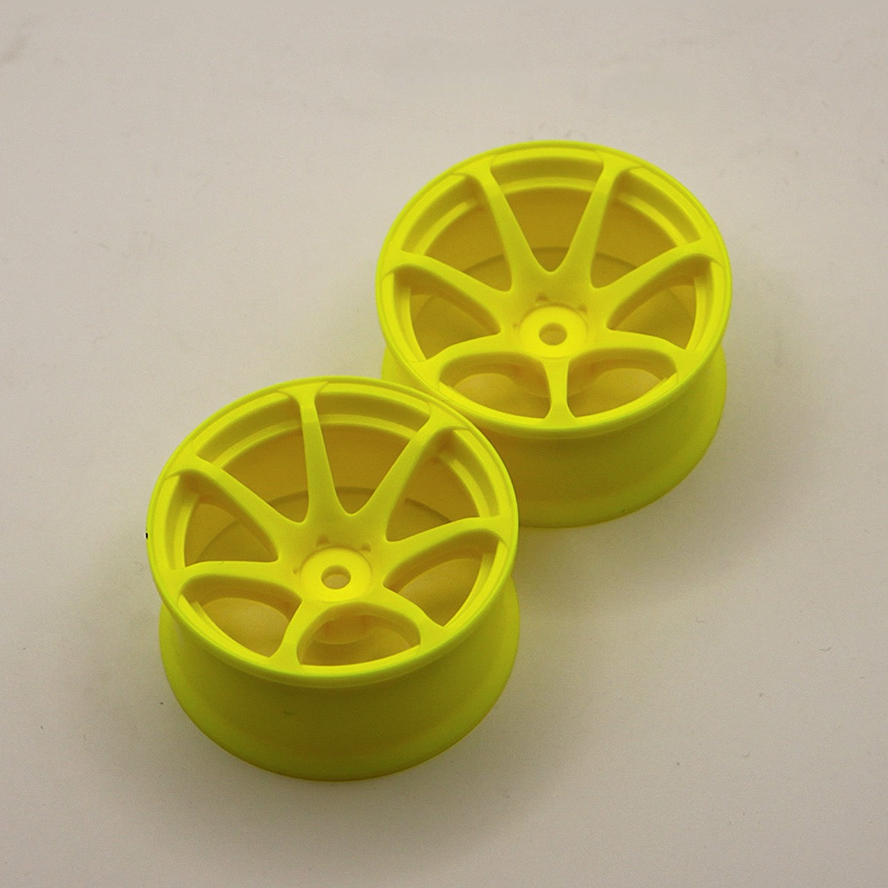 Advan AVS T7 HIGH TRACTION  Wheels (YELLOW) Rims 6mm - 8mm [Topline RC] IW-1206Y IW-1208Y