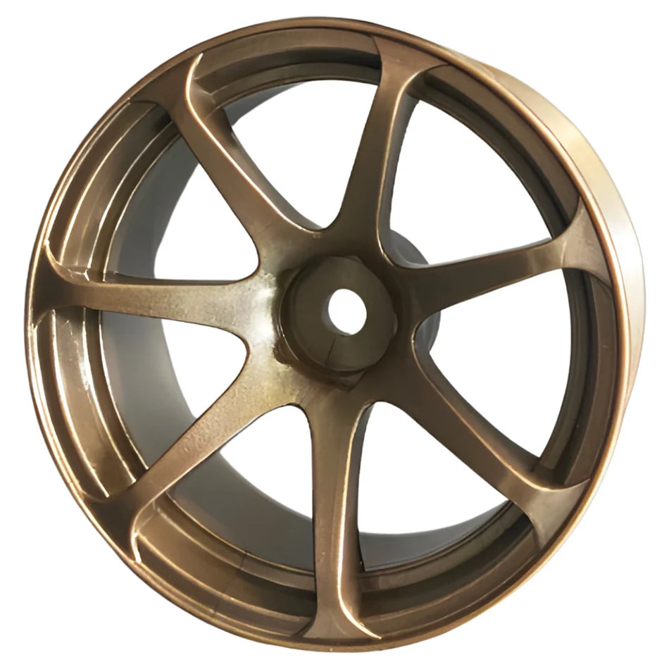 30mm Advan AVS T7 Wheels (MATTE BRONZE) Rims 6mm - 8mm *wide* [Topline RC] IW-4208BR IW-4206BR