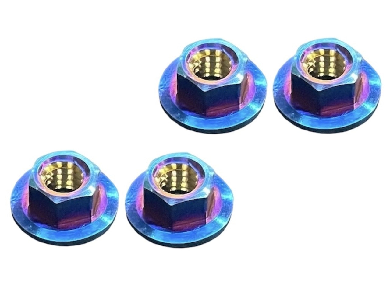 TITANIUM WHEEL NUTS M4 (4) TITANIUM WHEEL NUTS M4 (4)