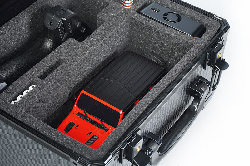 Aluminum Mini-Z Case (Car and Remote) Carrying Box Hauler (300mm x