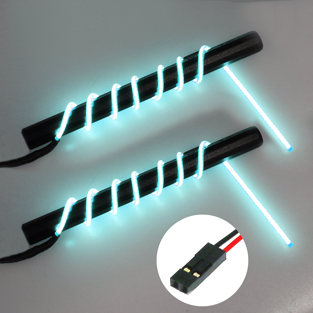 2mm x 29mm Flexible LED String for Lighting Light Buckets Optic - White - Light Blue - Red [Eagle] LED-19-29D
