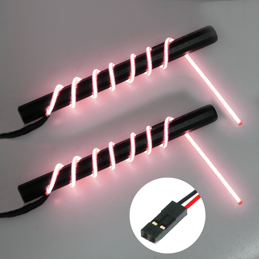 2mm x 29mm Flexible LED String for Lighting Light Buckets Optic - White - Light Blue - Red [Eagle] LED-19-29D