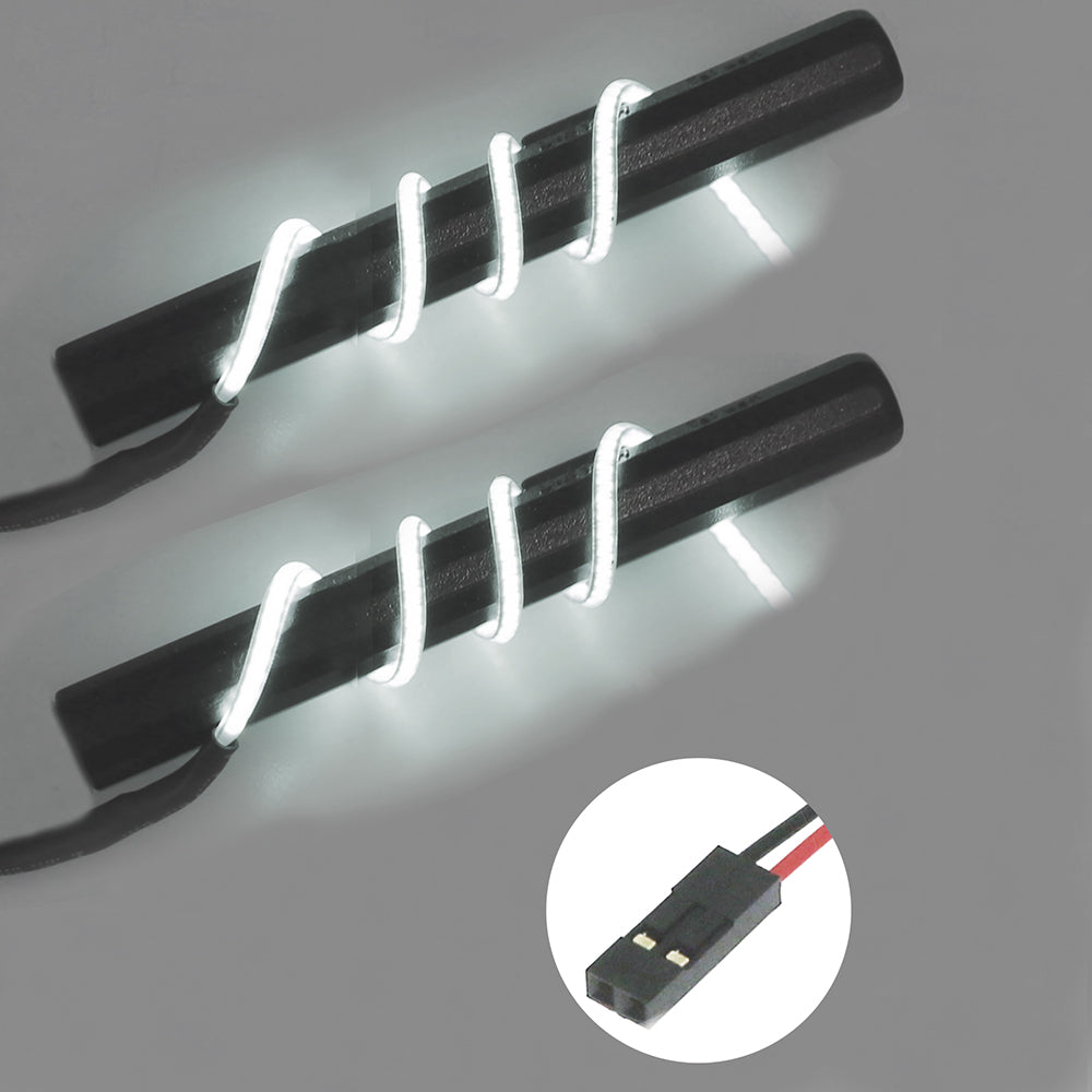 2mm Flexible LED 70mm / 180mm Dual Strips Light Kit 1/10 Car Truck Drift - White Orange Purple Green Blue Yellow [Eagle] LED-19-7D