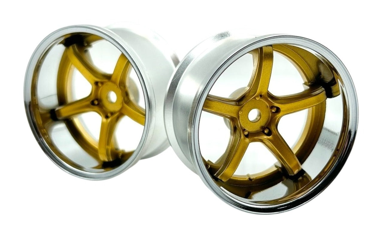 Work EMOTION T5R 2P T5R2P CONCAVE TYPE CANDY GOLD RIMS 6mm 8mm [LAB] LW-0706CGa LW-0708CGa