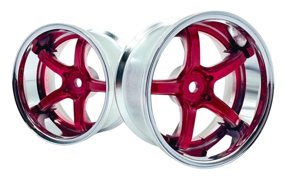 Work EMOTION T5R 2P T5R2P CONCAVE TYPE CANDY RED RIMS 6mm 8mm [LAB] LW-0706CR LW-0708CR