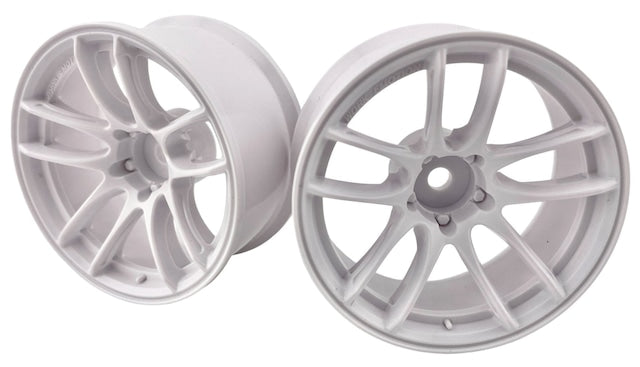 1-10 WORK EMOTION CR SHIGOKU WHITE RIMS 6mm 8mm [LAB] LW-1008WH LW-1006WH