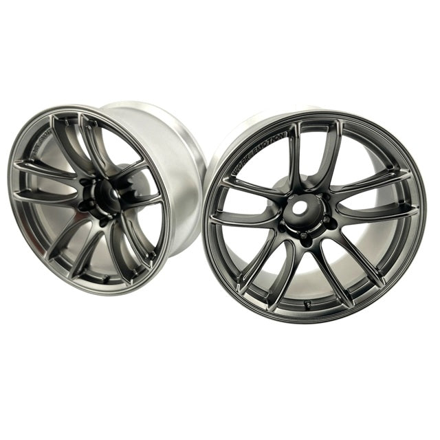1-10 WORK EMOTION CR SHIGOKU Graphite Grey RIMS 6mm 8mm [LAB] LW-1006GG LW-1008GG