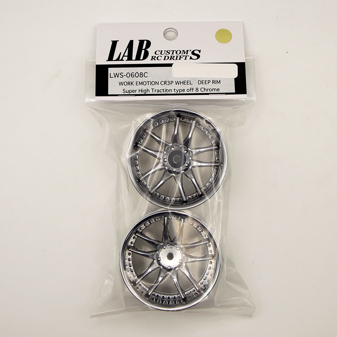 WORK CR3P SUPER HIGH TRACTION TYPE CHROME 6mm 8mm [LAB] LWS-0606C