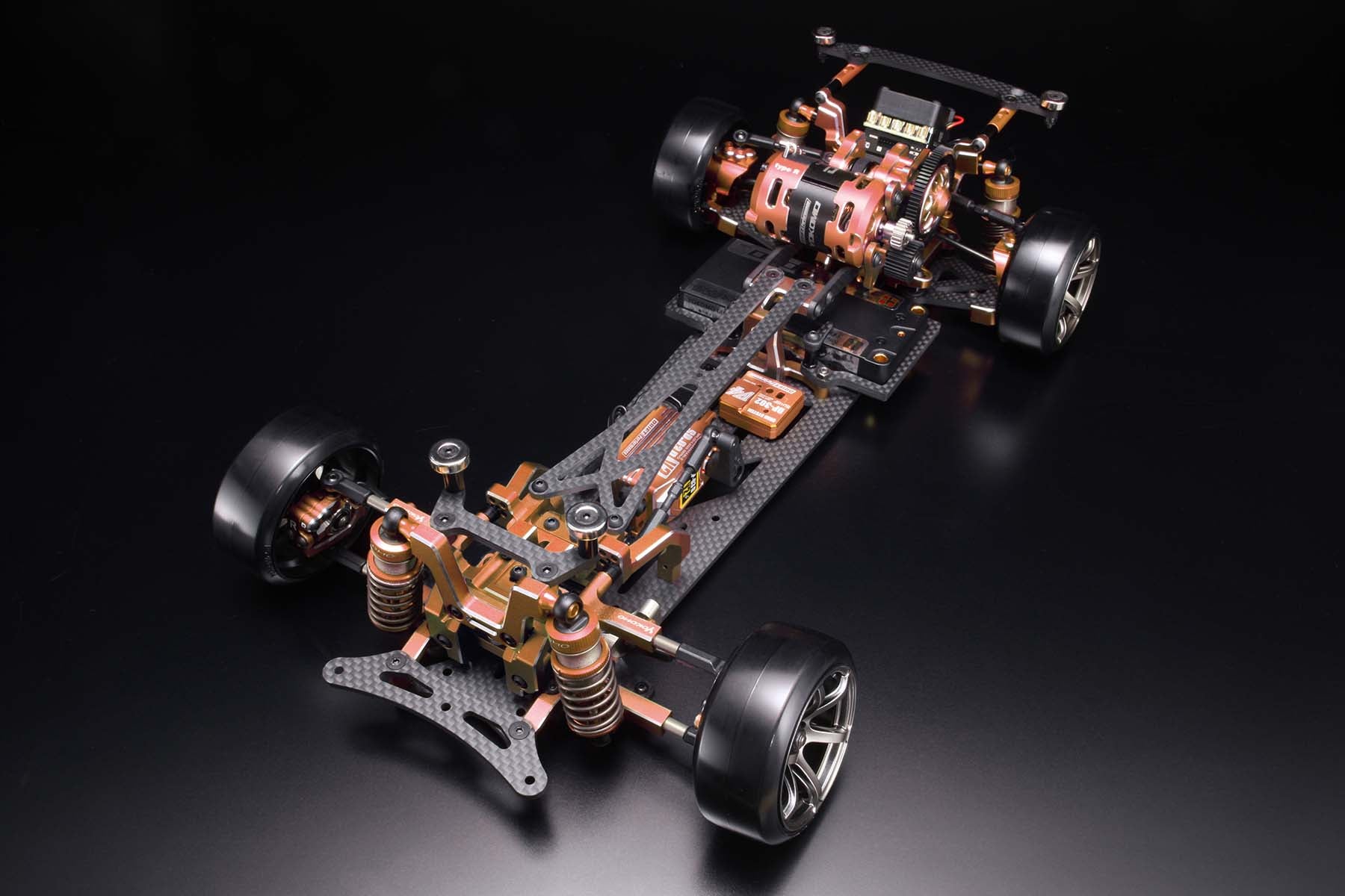 PREORDER: MD 3.0 MASTER DRIFT COMPETITION KIT - LIMITED EDITION RWD 1-10 RC Drift Car kit MD3.0 PINK BRONZE [Yokomo]
