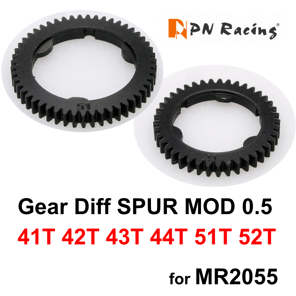 Mini-Z Spur Gear 64P for Gear Differential  (MR2055) - 41T 42T 43T 44T 51T 52T [PN Racing]