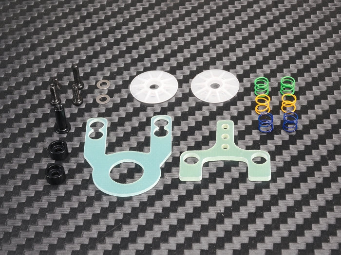 Mini-Z MR02/03 Multi Length Disk Damper Set (Black - Orange - Blue