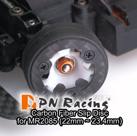 Carbon Slip Rings (22 22.2 22.4 22.6 22.8 23 23.2 23.4 ) for MR2085 Wheel Mini-Z [PN Racing] MR2085C