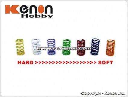 Mini-Z Center Shock Spring Set (7pcs) [PN Racing] MR2162