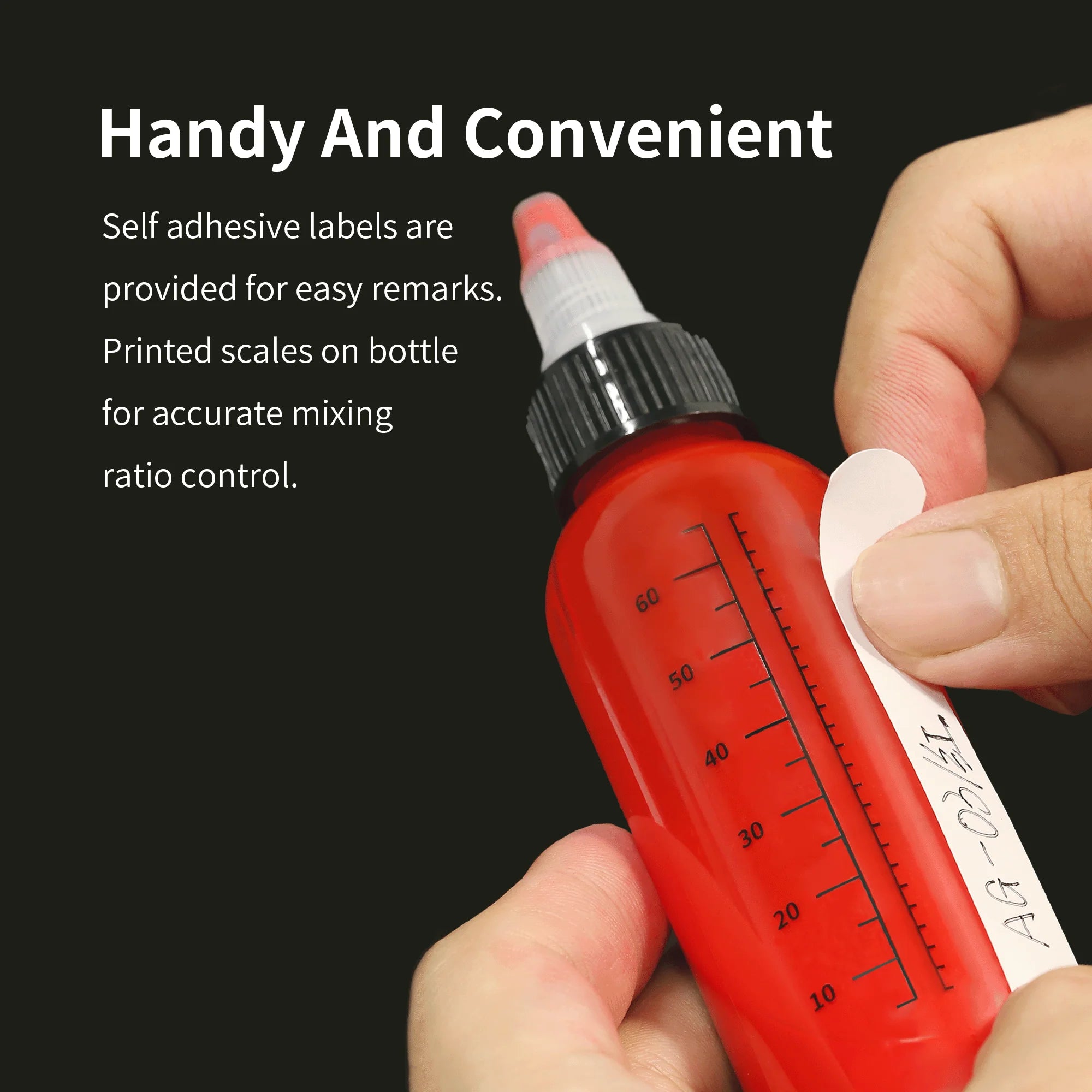 PET Paint Mixing Bottle - Airbrush 75ml [DSPIAE] MS-B75