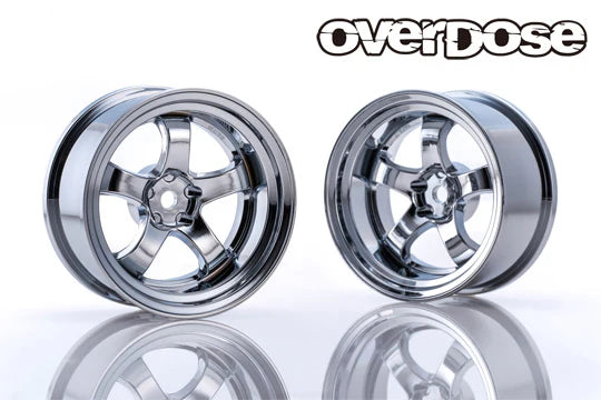 Work Meister S1R - High Chrome 7mm 1-10 Rims Wheels [Overdose] OD3953