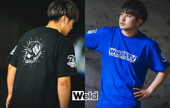 PREORDER: Limited Edition Weld 25th Anniversary T-Shirt Overdose Skull - Blue - M L XL XXL XXXL [Overdose]
