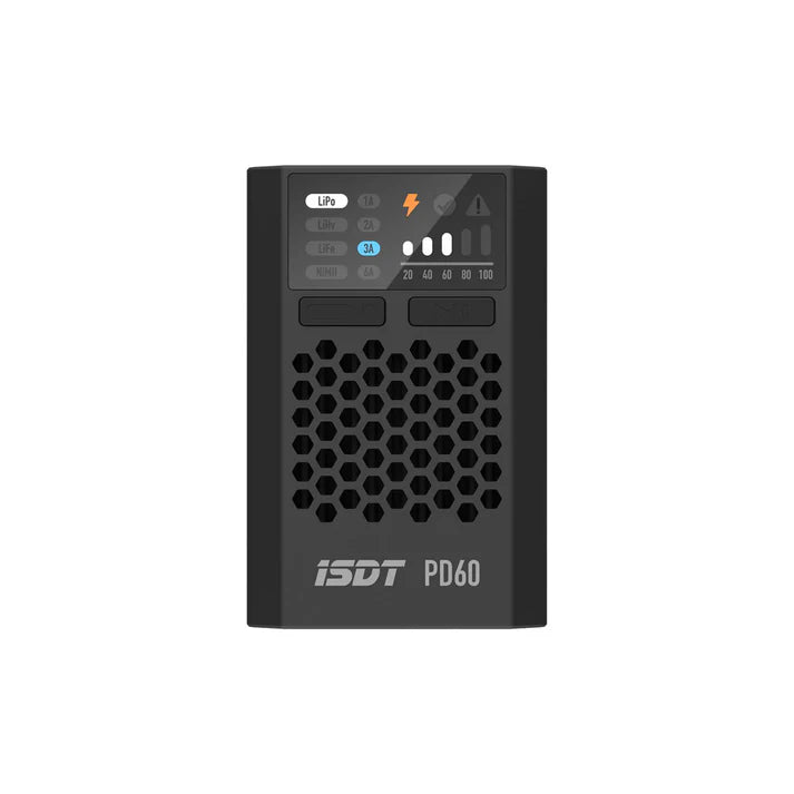PD60 60W 6A Lipo Balance Charger, RC Battery Balance Charger Portable [ISDT] ISDT-PD60