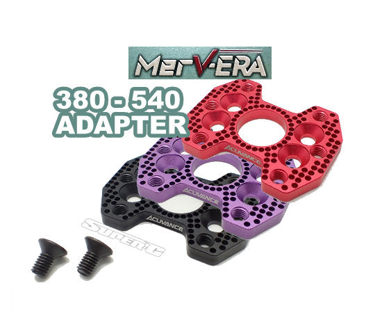 Acuvance MerV-ERA Multi-Angle 540-380 Conversion Plate - Red Acuvance MerV-ERA Multi-Angle 540-380 Conversion Plate - Red
