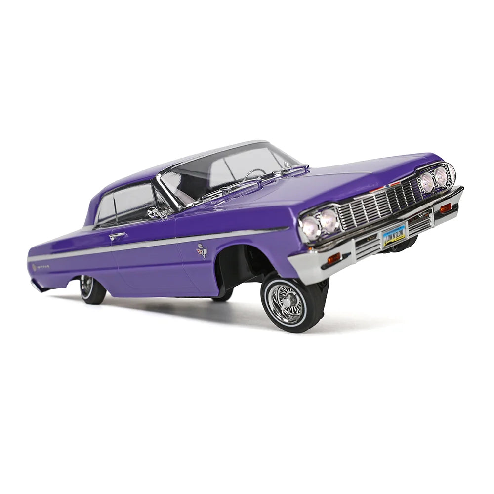 SixtyFour-18 1964 Chevrolet Impala SS 1/18 Hopping Lowrider - RTR Ready to Run - Red Blue Orange Lavender [REDCAT] 44937 44935 44938 44936