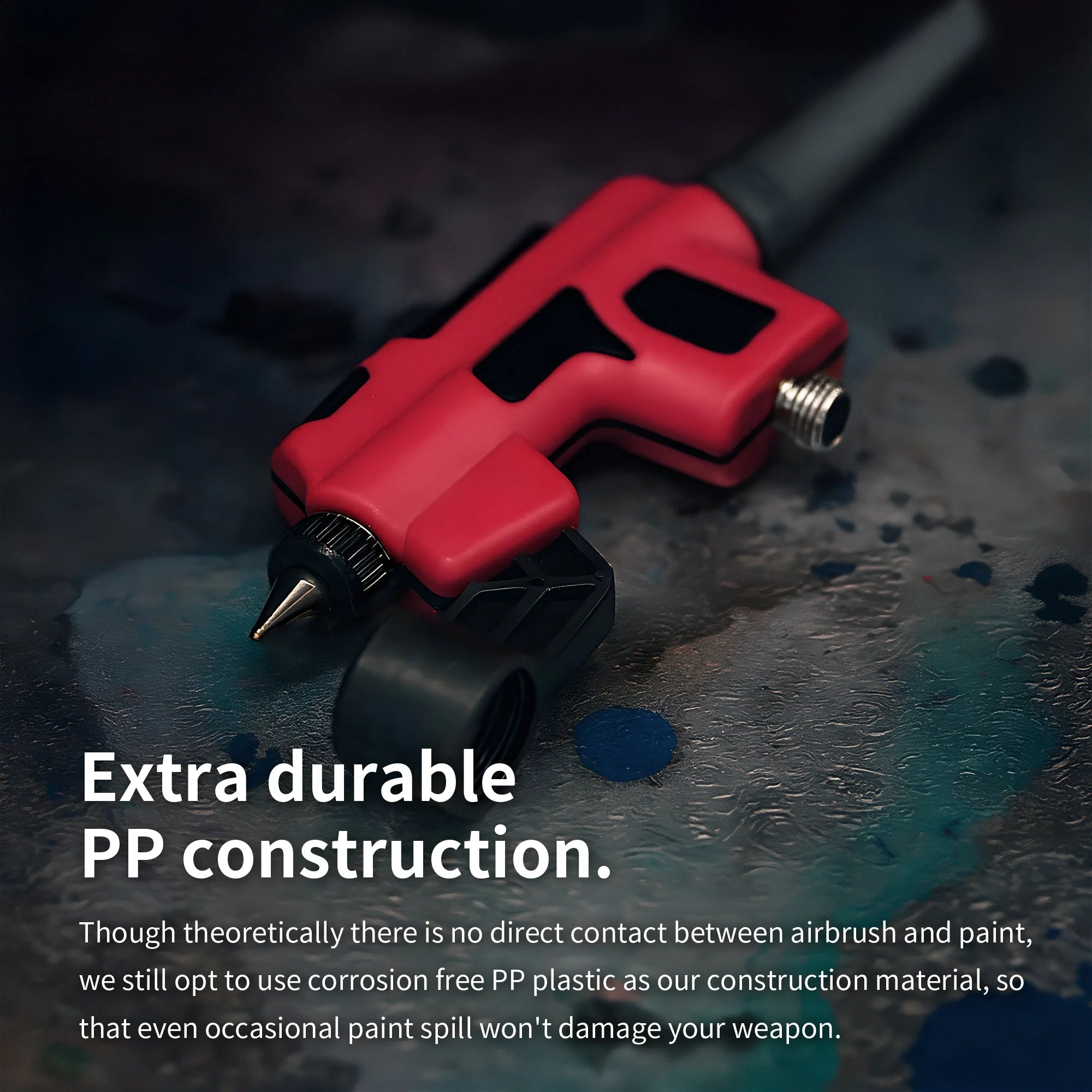 Wash-Free Airbrush Gun (Paint Marker or Mix Bottle) [DSPIAE] PT-AB