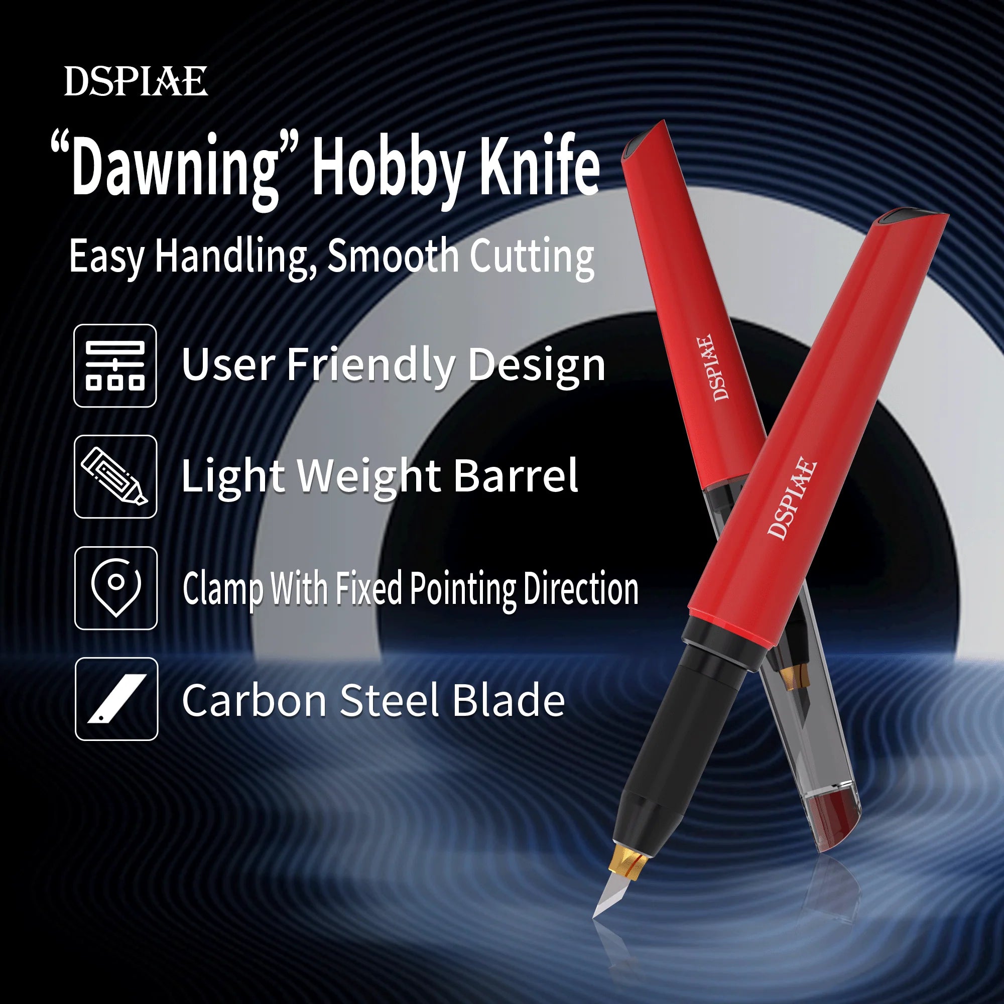 Precision Hobby Scribing Knife - w Extra Blades [DSPIAE] PT-DK