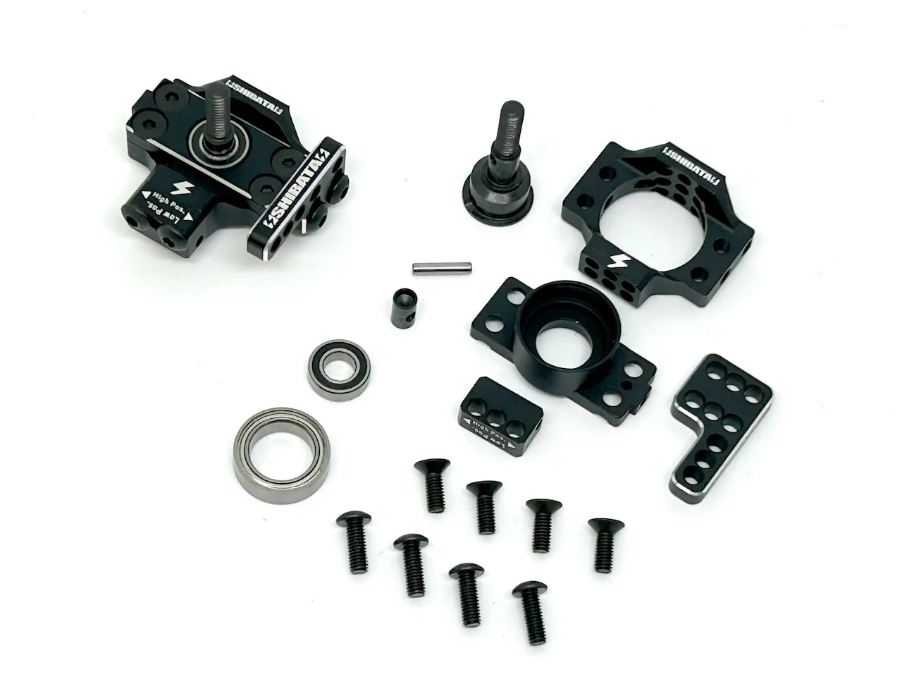 GRK Multi-use rear knuckle (Red Black Purple) [Shibata] R31S334BK R31S334RD R31S334PU