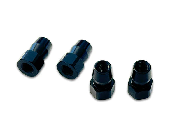 Shibata GRK5-R 4.8mm Aluminum Shock Standoffs 4 Pack (Red Black Purple) [Shibata] R31W287BK R31W287PU R31W287RD