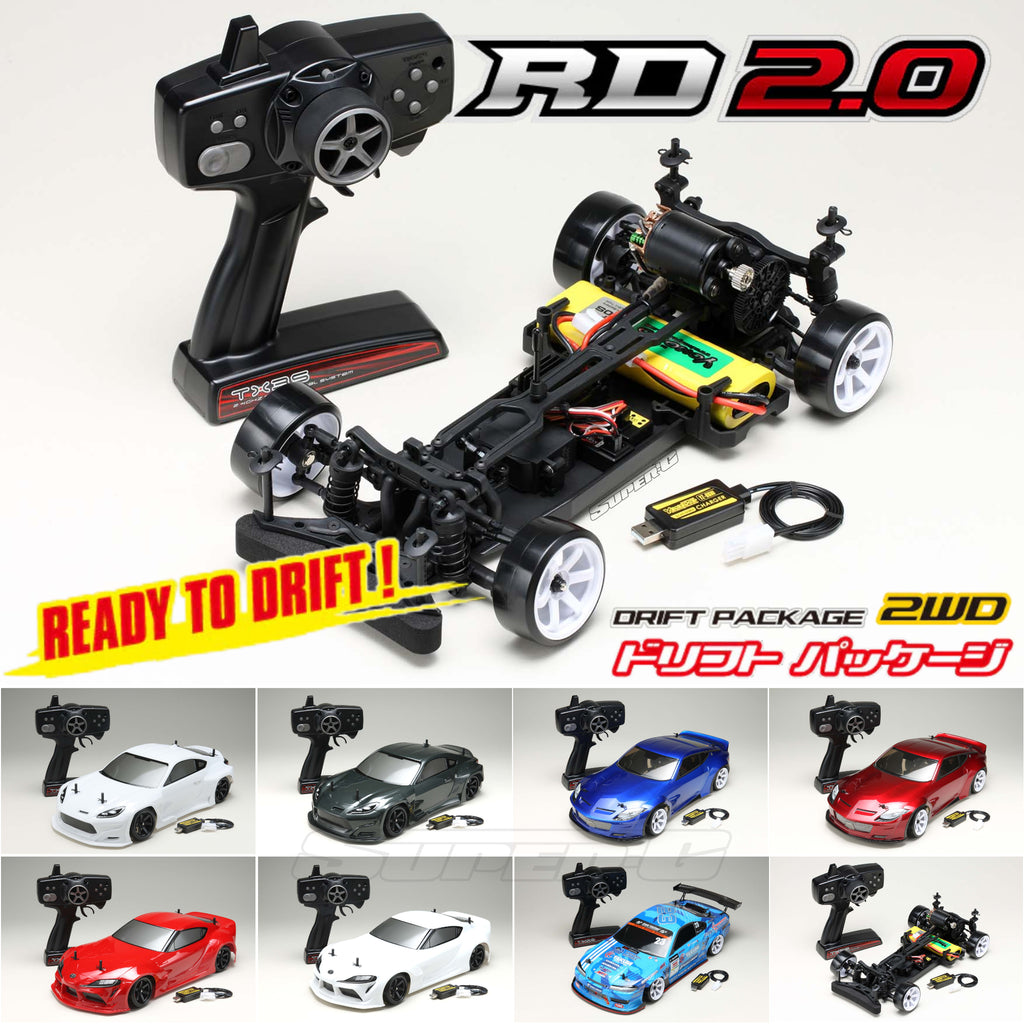 Yokomo RD2.0 1-10 RWD Drift Car RTR READY TO RUN S15 / A90 / GR86