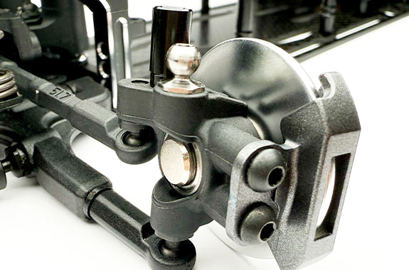 4.3mm SPM TITANIUM ROD END BALL SHORT NECK ( LENGTH 4.5MM)  2-Pack [Reve D] RT-006SNS