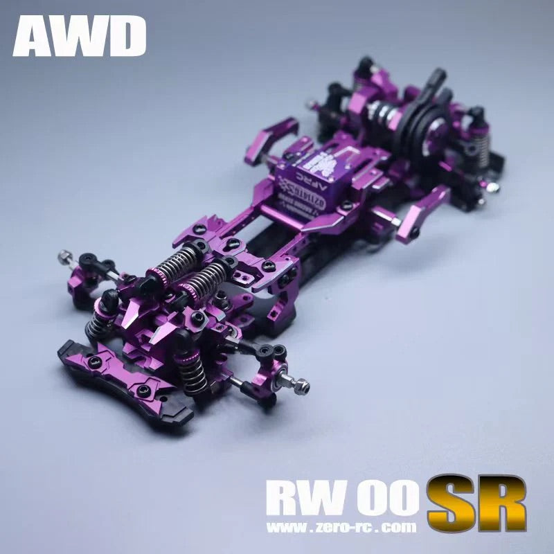 RW00SR 4WD All Wheel Drive Kit 1-24 Drift Car [Zero RC] RW00SR-0 AWD