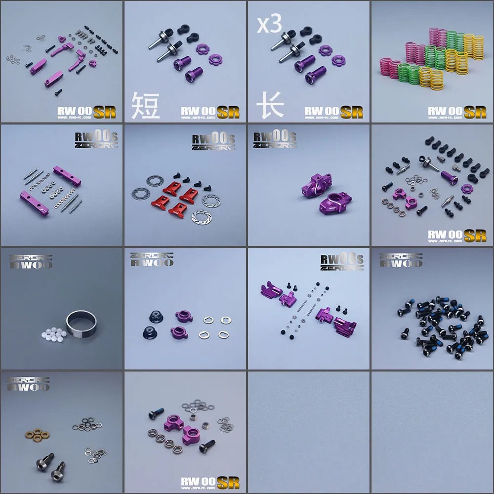 RW00SR Mid Motor Rear Wheel Drive Kit 1-24 [Zero RC] RW00SR-0 MR