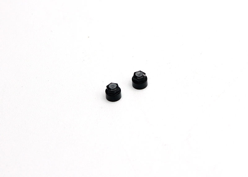 2WD Aluminum Rear Left Wheel Nut - 2pcs [Reflex Racing] RX568