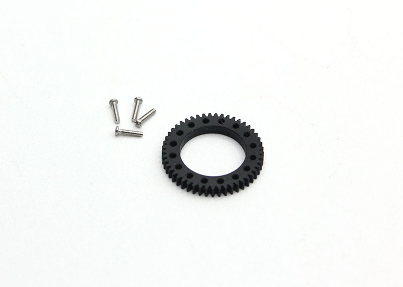 Gear Diff and Solid Axle 49T Machined Delrin Spur RX28 [Reflex Racing] RX569
