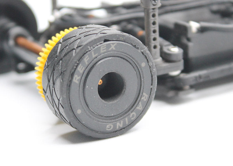 Reflex Racing NYLON MACHINED BLACK - RWD Rims for Mini-Z (8.5mm - 11mm - 14mm) [Reflex Racing] RX613