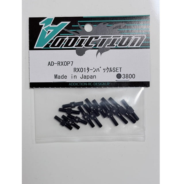 RX-01 - Hop Up - Turnbuckle Set [Addiction RC] AD-RXOP7