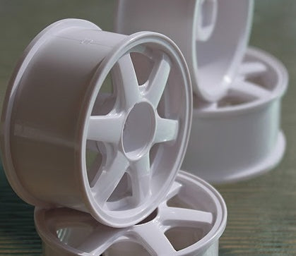 Yokohama AVS VS6 WHITE 5mm / 7mm 1/10 RC RIMS [Mikuni] DW-727WH DW-725WH