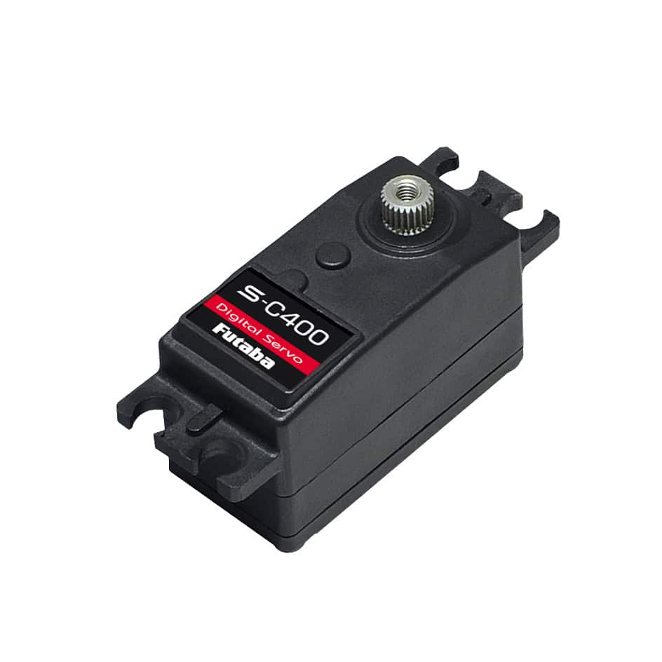 S-C400 (S.Bus2 High-Voltage) Low Profile Surface Servo - Programmable - 0.08 sec - 111.1oz [Futaba] 01102404-3
