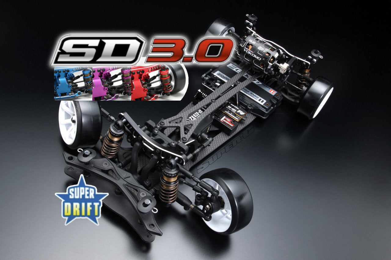 Yokomo Super Drift SD 3.0 Kit - Purple Yokomo Super Drift SD 3.0 Kit - Purple