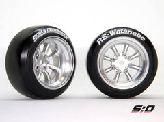 スケールダイナミクス RS Watanabe ホイールセット 12mm 4本 スケールダイナミクス RS Watanabe ホイールセット 12mm 4本