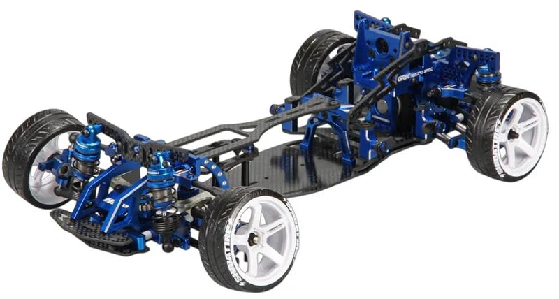 PREORDER: SHIBATA GRK5-R HRP Full Kit BLUE LIMITED EDITION  1-10 RWD RC Drift Chassis  [R31 House] GRK5RYH
