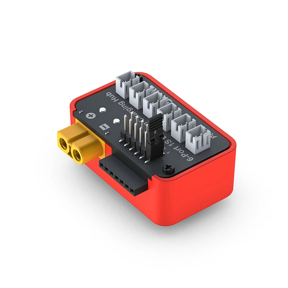 6-Port 1S PH2.0 or BT2.0 Charging Hub Adapter for B6neo B6ACneo B6neo+ B6neo 2 [SKY RC] SK-600156-02 SK-600156-01