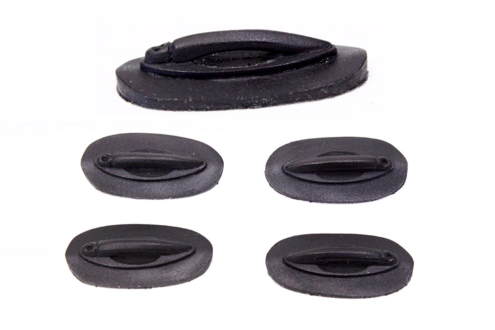 Universal 3D Realistic Door Handles (Curved Oval) w- Template [SRC] SRC-DOORHANDLE3