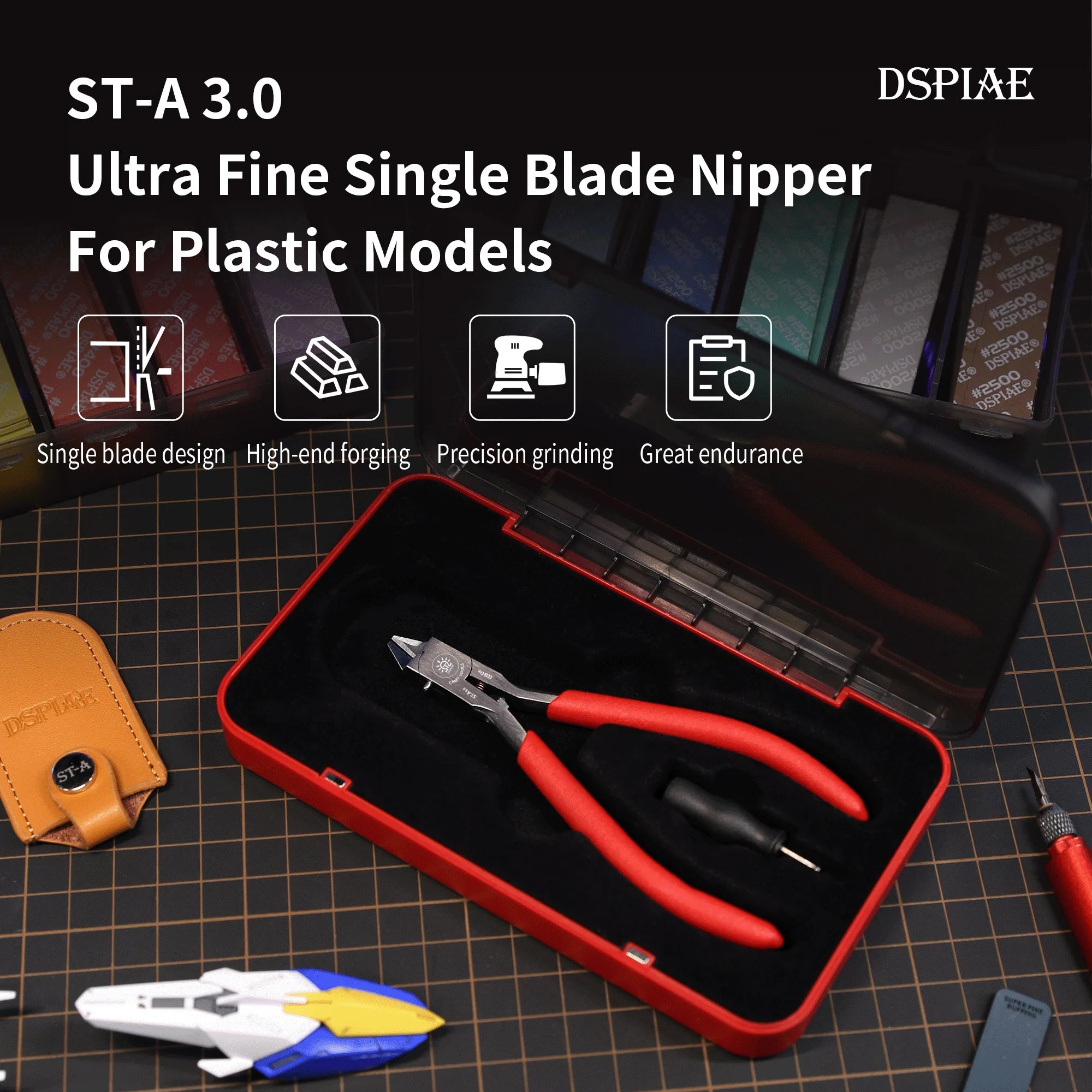 Ultra Fine Single Blade Cutting Nipper for Modeling [DSPIAE] ST-A3.0